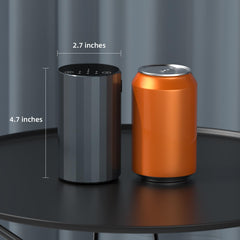 Close-up of the grey waterless diffuser with nano mist nozzle