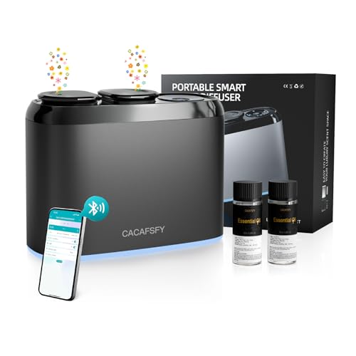 Waterless scent diffuser with luxury gift packaging