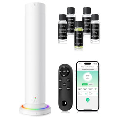 Waterless scent diffuser kit white finish