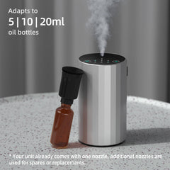 USB-C charging port on waterless diffuser