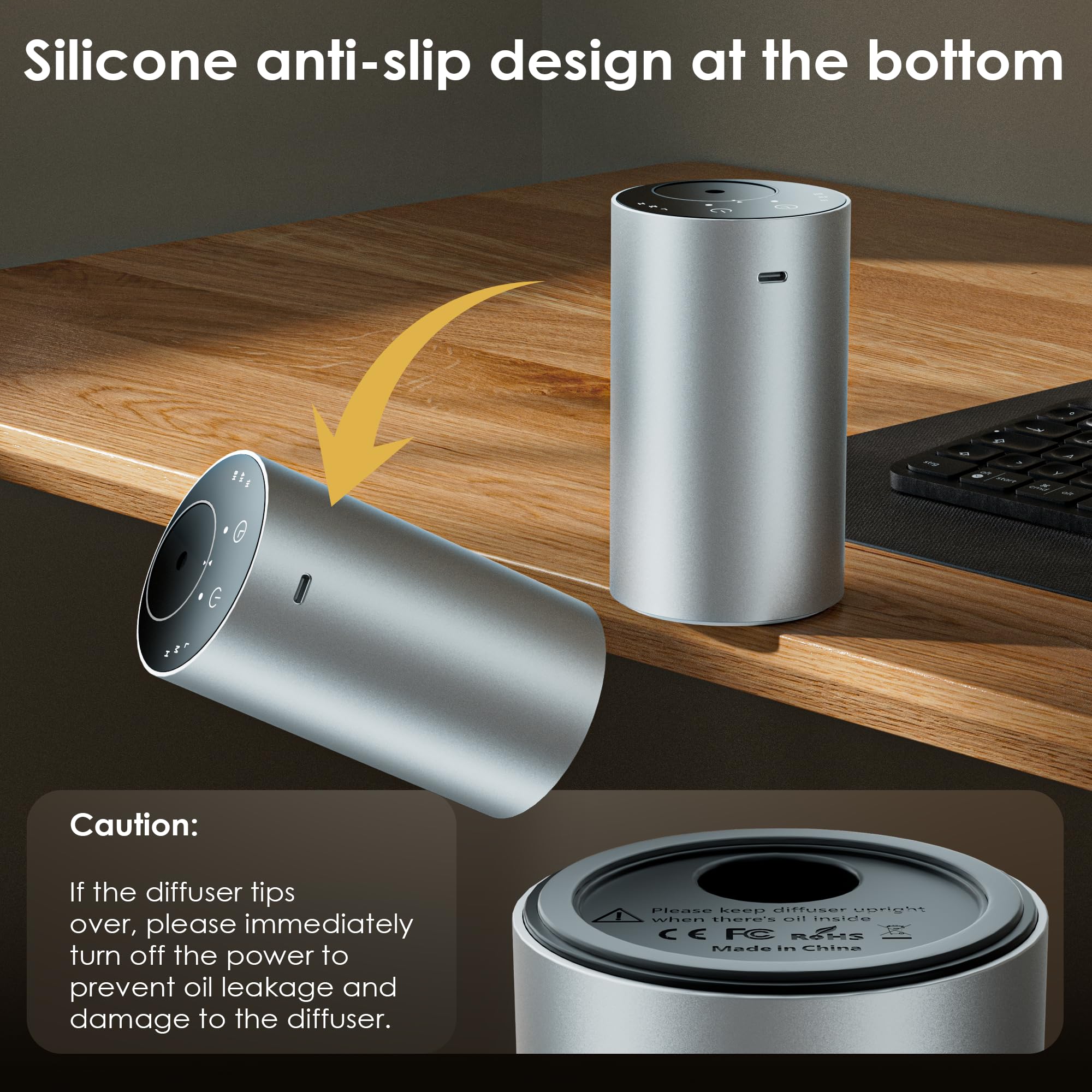 Compact diffuser suitable for home, car, and office