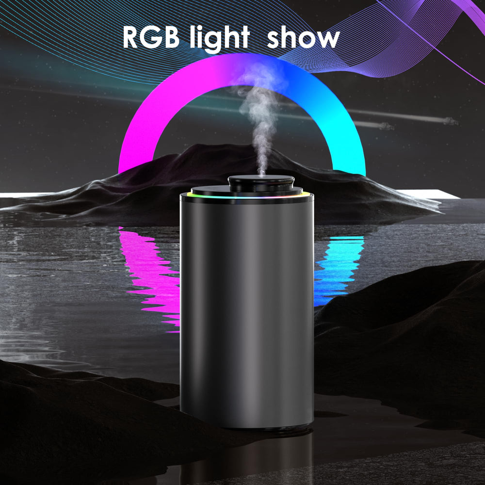 Diffuser in car interior for portable aromatherapy