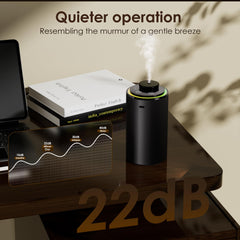 Product packaging box for Waterless Essential Oil Diffuser Black