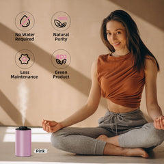 Whisper-quiet diffuser operating at under 30dB for large rooms