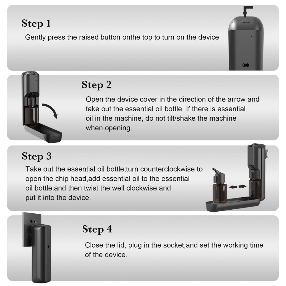 Leak-resistant 100ml diffuser bottle