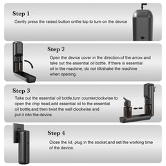 Leak-resistant 100ml diffuser bottle