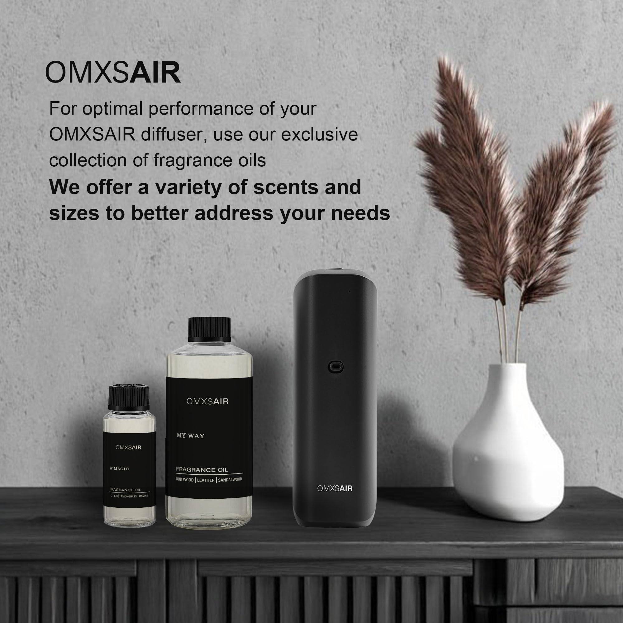 Diffuser installed in an office or hotel lobby