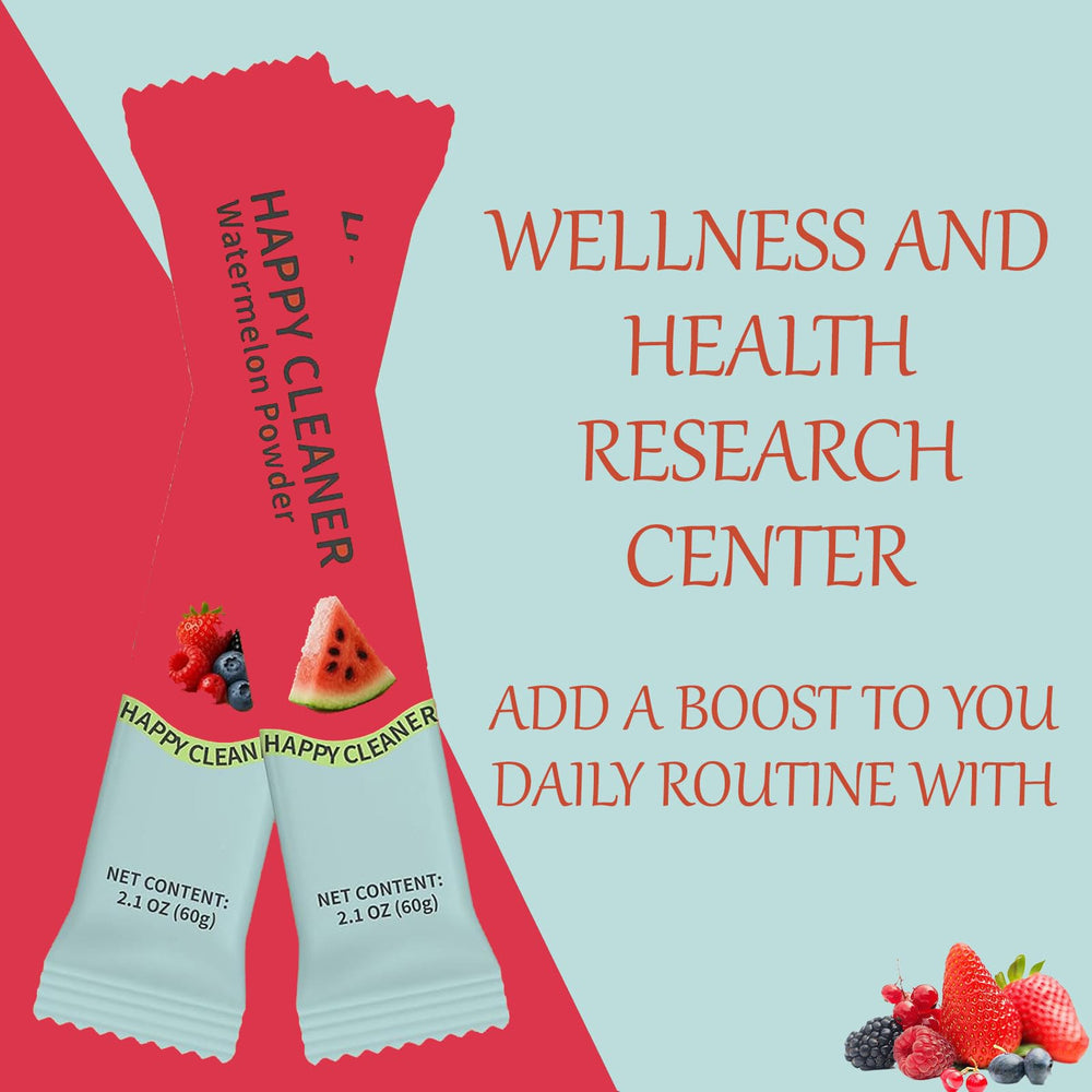Prepared drink featuring Watermelon & Berry Powder