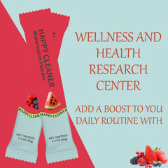Prepared drink featuring Watermelon & Berry Powder
