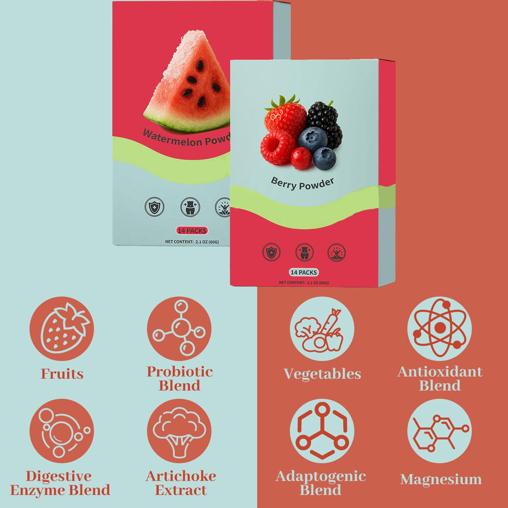 Active lifestyle person with Watermelon & Berry Powder