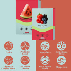 Active lifestyle person with Watermelon & Berry Powder