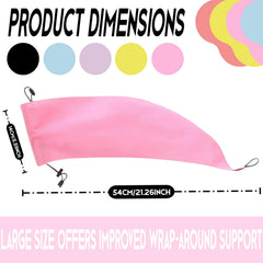 Close-up of adjustable band on Waterproof Hair Sleeve for secure wear.