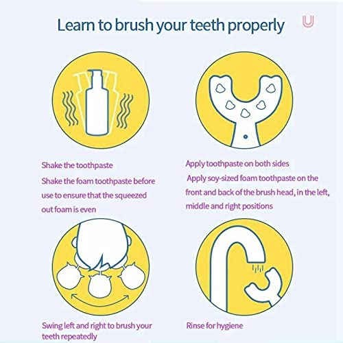 Waterproof pink toddler toothbrush suitable for kids 2-7