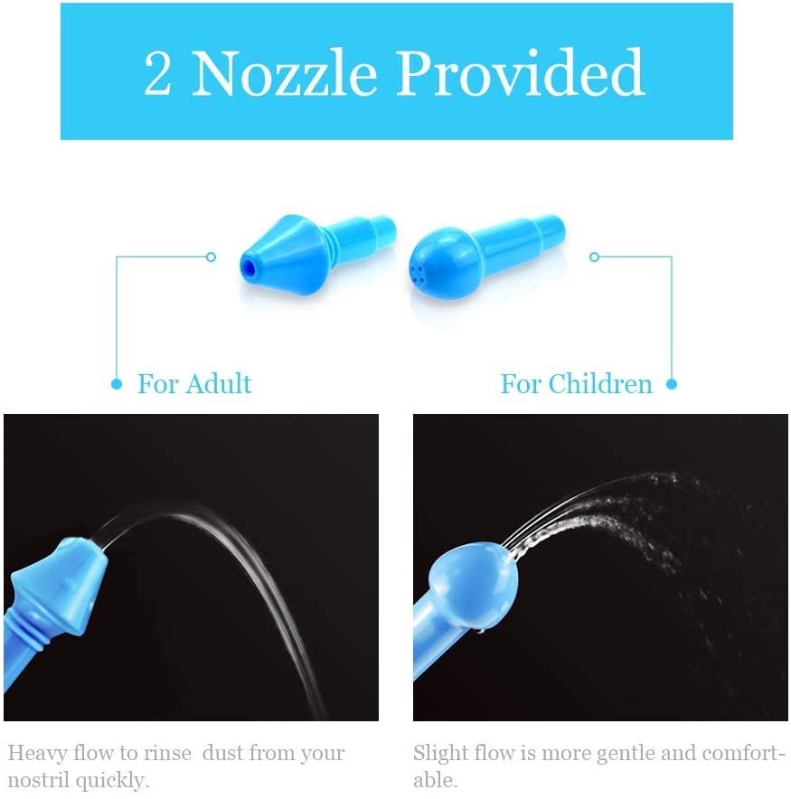 Waterpulse Neti Pot salt packets included support convenient saline rinses.