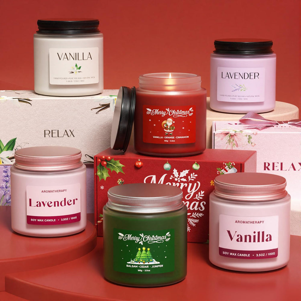 Holiday gift box ready for gifting with bow