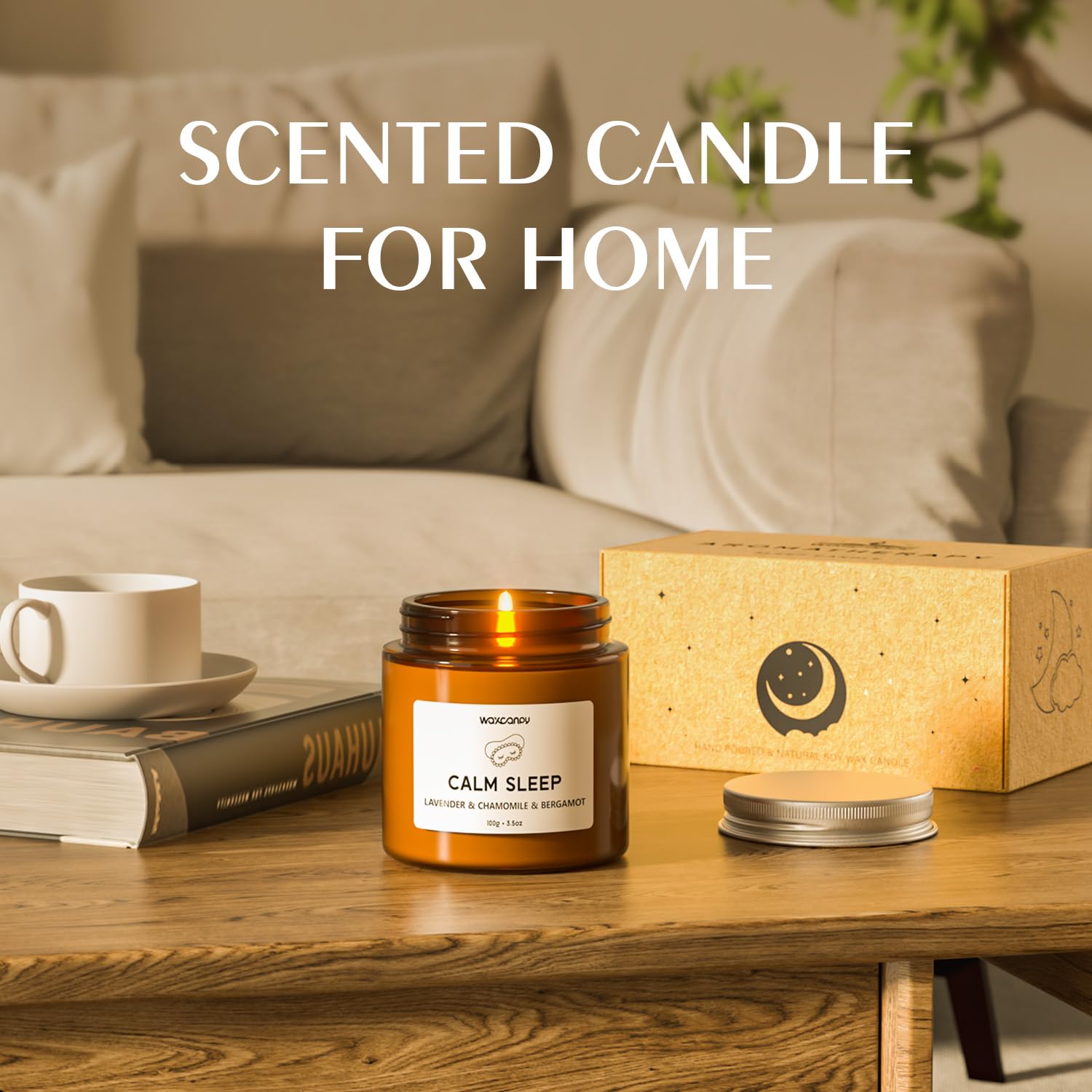 Gift-ready Waxcanpy candle gift set