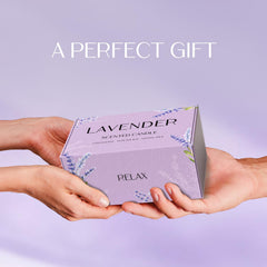Gift-ready Lavender Candle Set perfect for birthdays or holidays