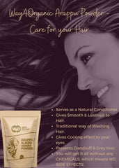 Way 4 Organic Arappu powder label notes satisfaction guarantee