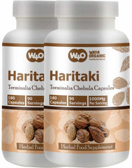 Way 4 Organic Haritaki Capsules pack of 2 – 180 capsules