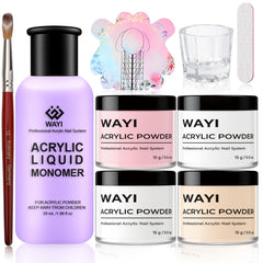 WAYI monomer liquid 58ml for smooth, strong acrylic adhesion in home or in salon