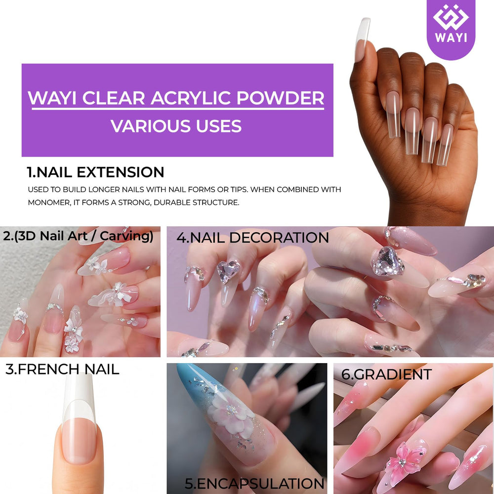 WAYI durable nail file for refining shape and finishing touch