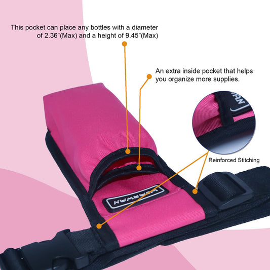 Adjustable waist strap on WEARWAN holster