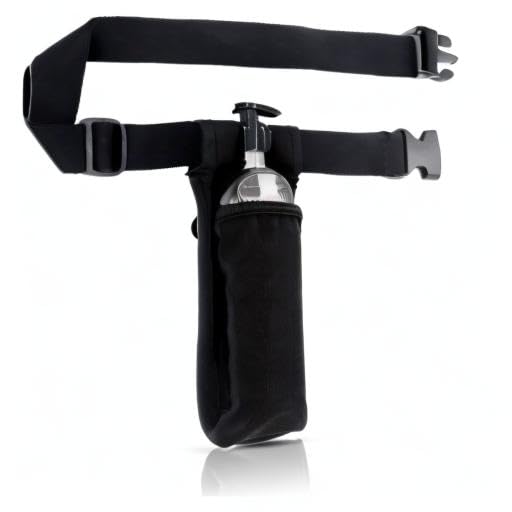 Dimensions and hardware of WEARWAN Massage Oil Holster (1B-Black)