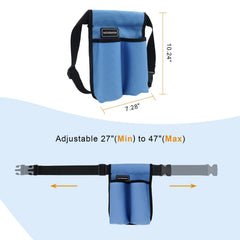 wearwan Massage Oil Holster back mesh pocket detail