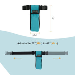 Back mesh pocket and belt on WEARWAN holster