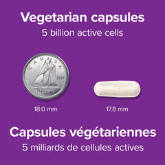 Multi-strain probiotic graphic illustrating strains