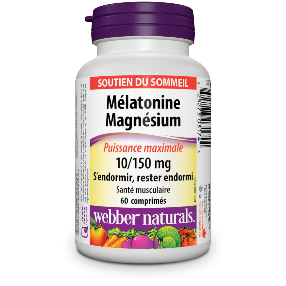 Vegan sleep support supplement by Webber Naturals