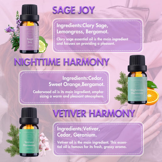 Lavender essential oil bottle from Dreamland Slumber set