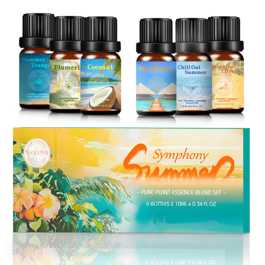 Wecona Summer Essential Oil Set box front