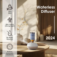 Diffuser displaying two intensity modes