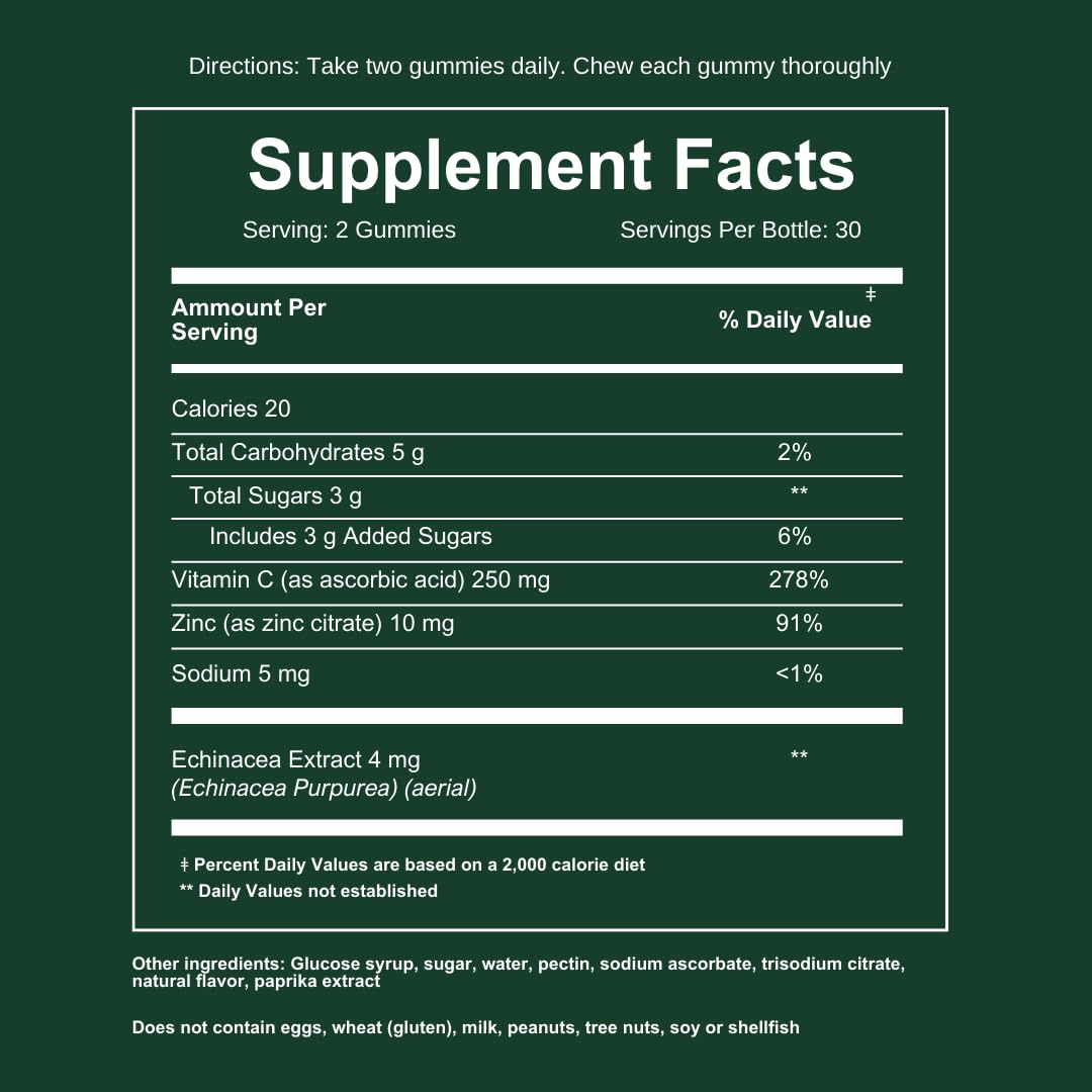 WEEM Immune Support Gummies suitable for kids and adults