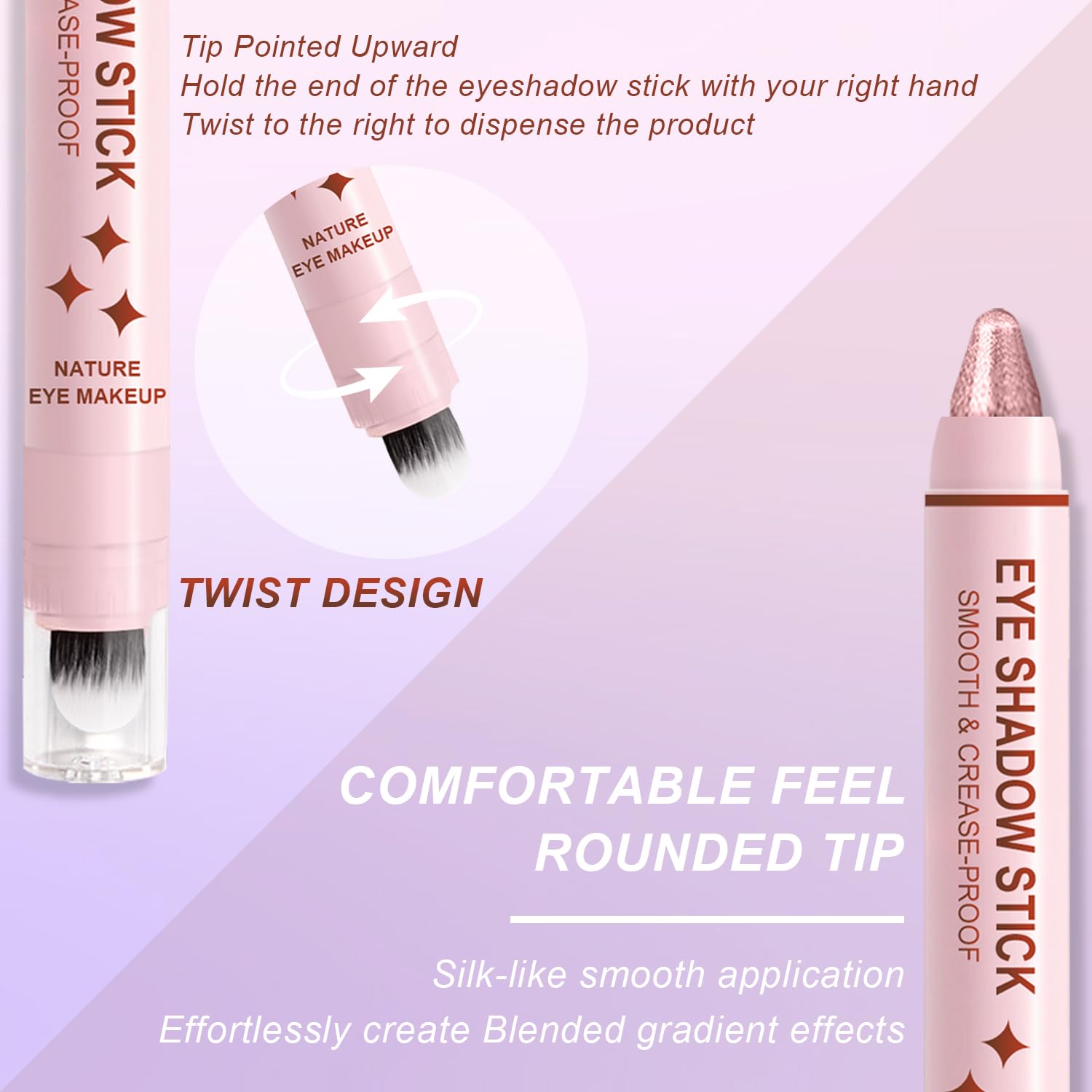 WEEMAY travel-friendly eyeshadow kit in a compact case for touch-ups.