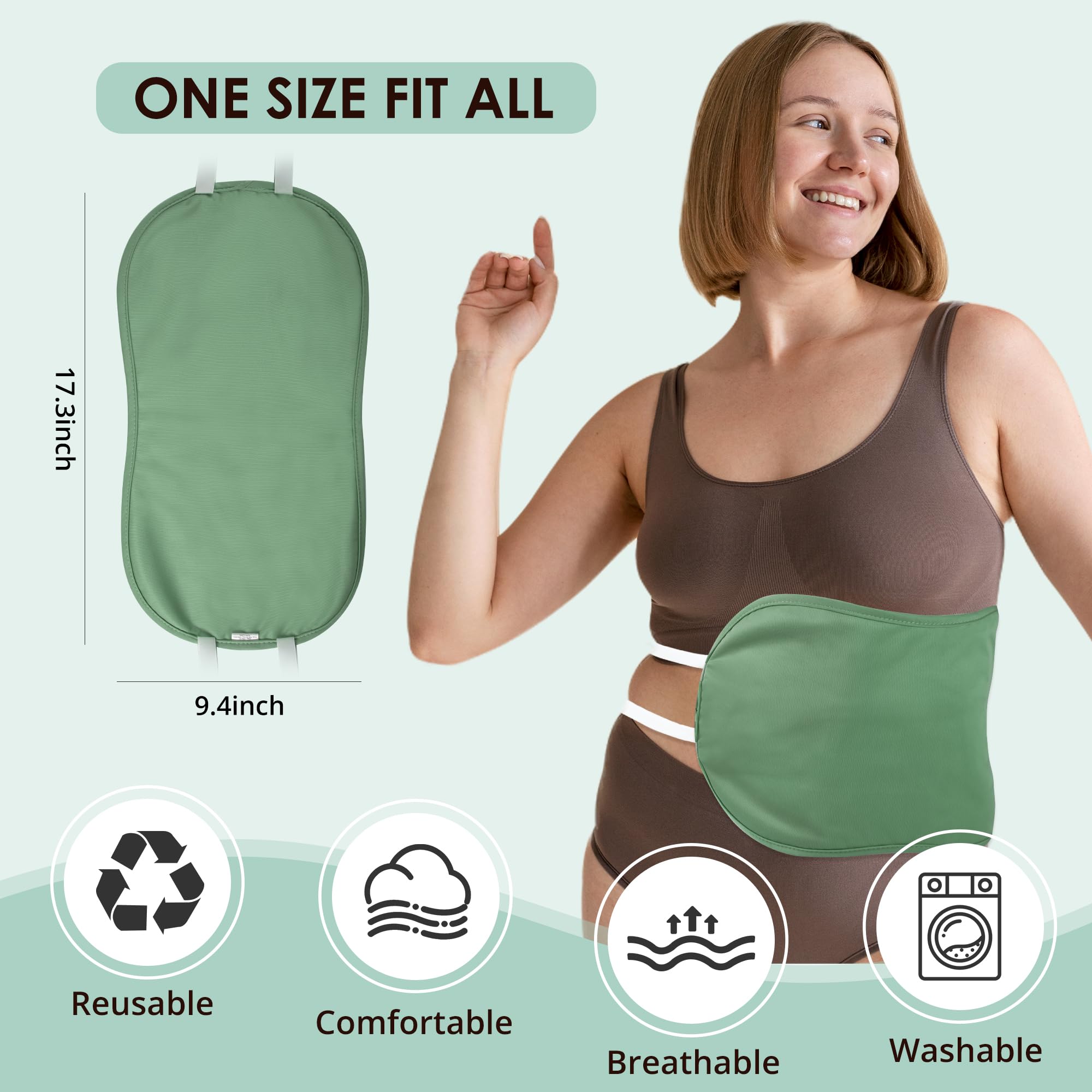 Adjustable wrap strapped around torso