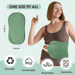 Adjustable wrap strapped around torso