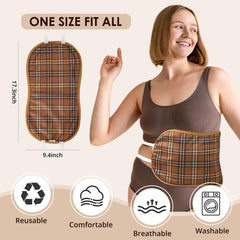Leak-proof PUL outer layer of castor oil pack wrap