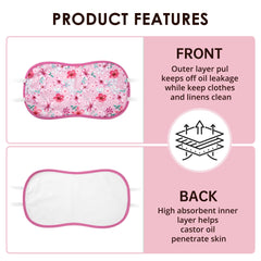Leak-proof outer PUL layer of castor oil pack wrap
