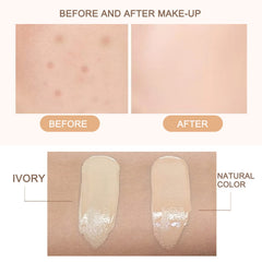 Weispo CC Cream worn all day for a breathable, fresh look.