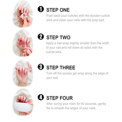 WEKCEKCEK waterproof and durable gel nail art that lasts