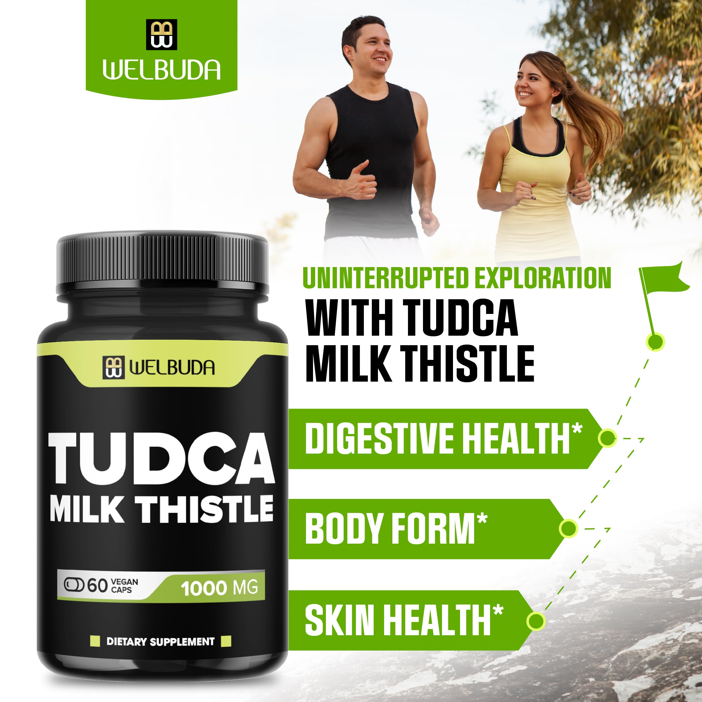 Dosage instruction: two capsules daily