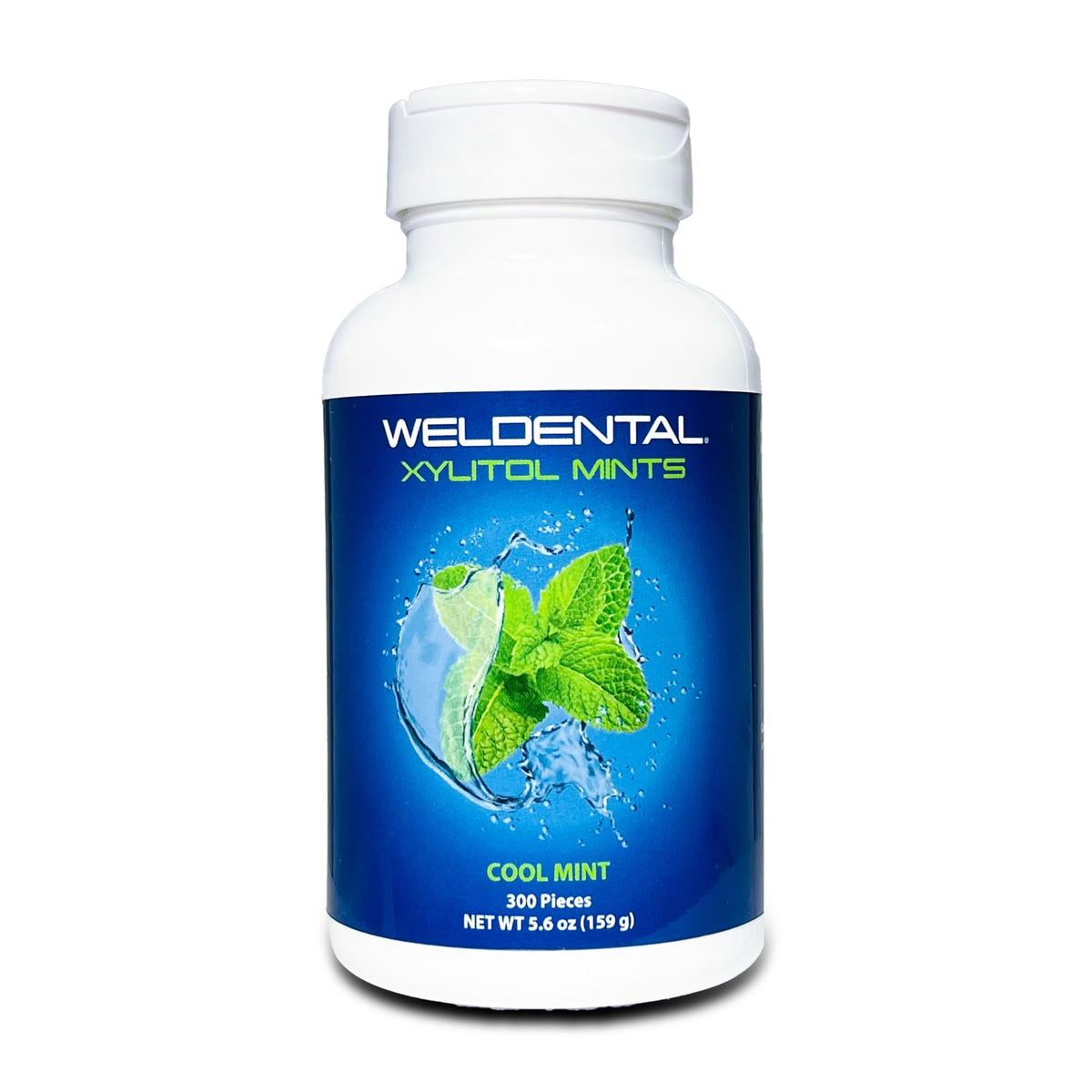 WELdental Xylitol Mints Peppermint packaging front