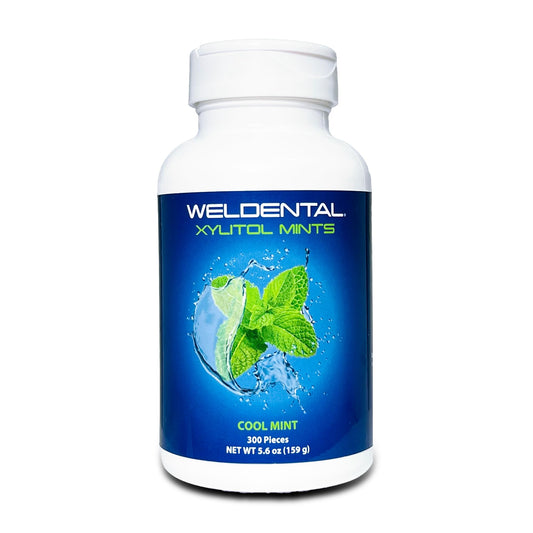 WELdental Xylitol Mints Peppermint packaging front
