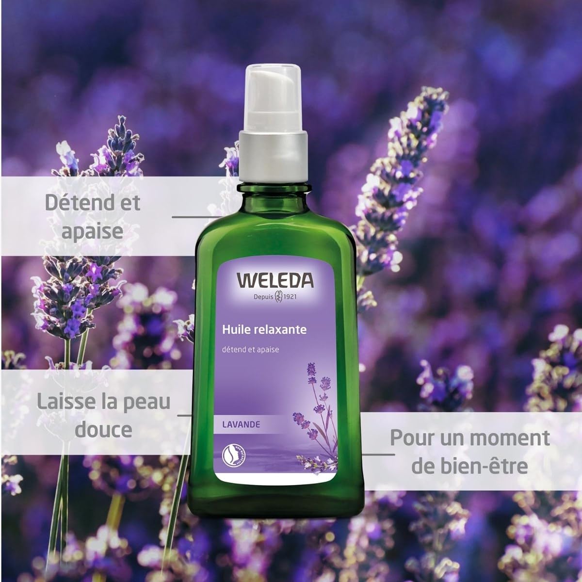 Massage application showing oil absorption into skin