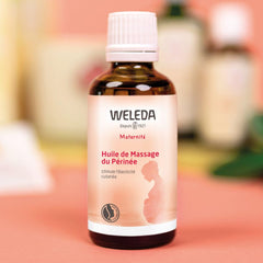 Weleda Perineum Massage Oil ingredients – wheat germ oil with vitamin E