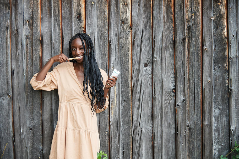 Weleda Salt Toothpaste packaging and key ingredients