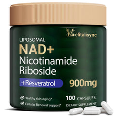 Welitalisync Premium NAD+ supplement bottle