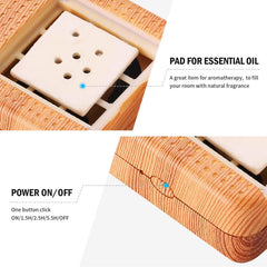 Quiet operation of the Weljoy wood grain diffuser